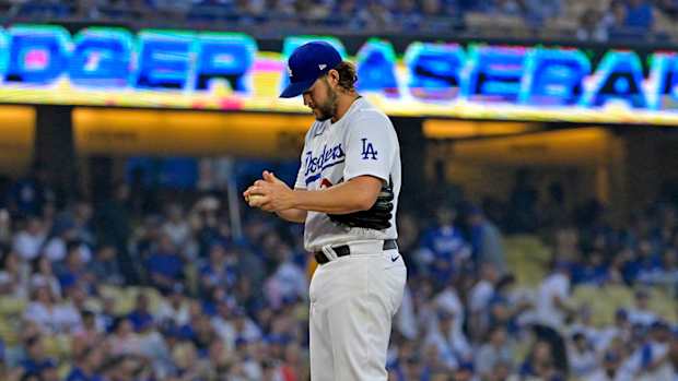 Dodgers starting pitcher Clayton Kershaw